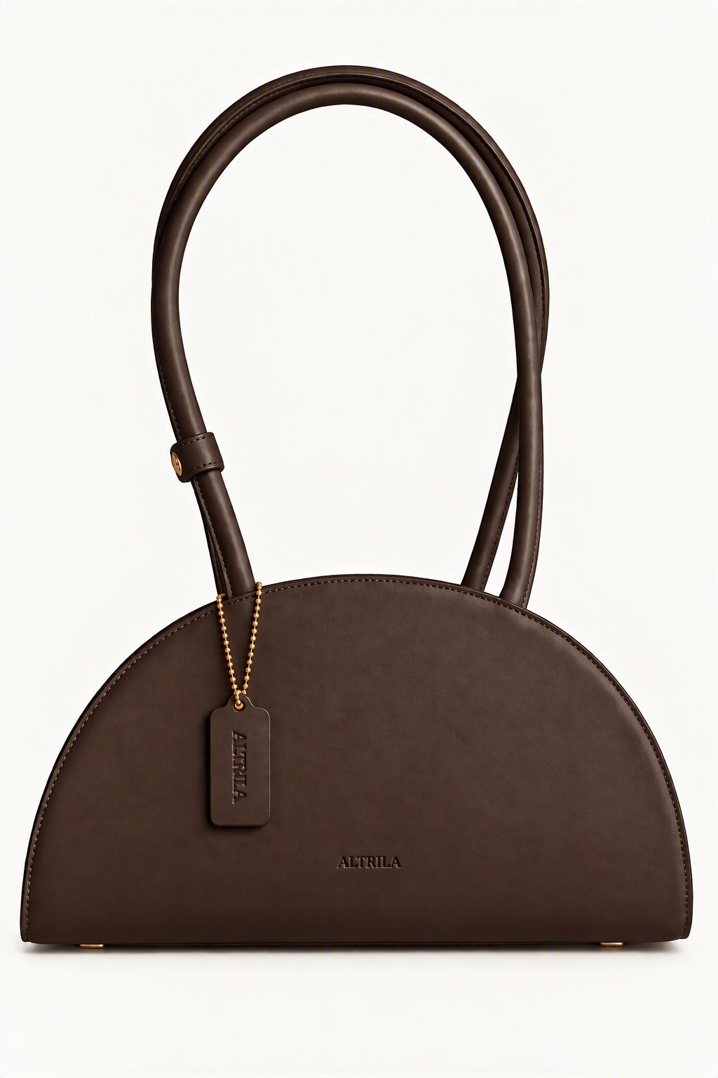 The Terra Expresso - Brown Leather Shoulder Bag | ALTRILA