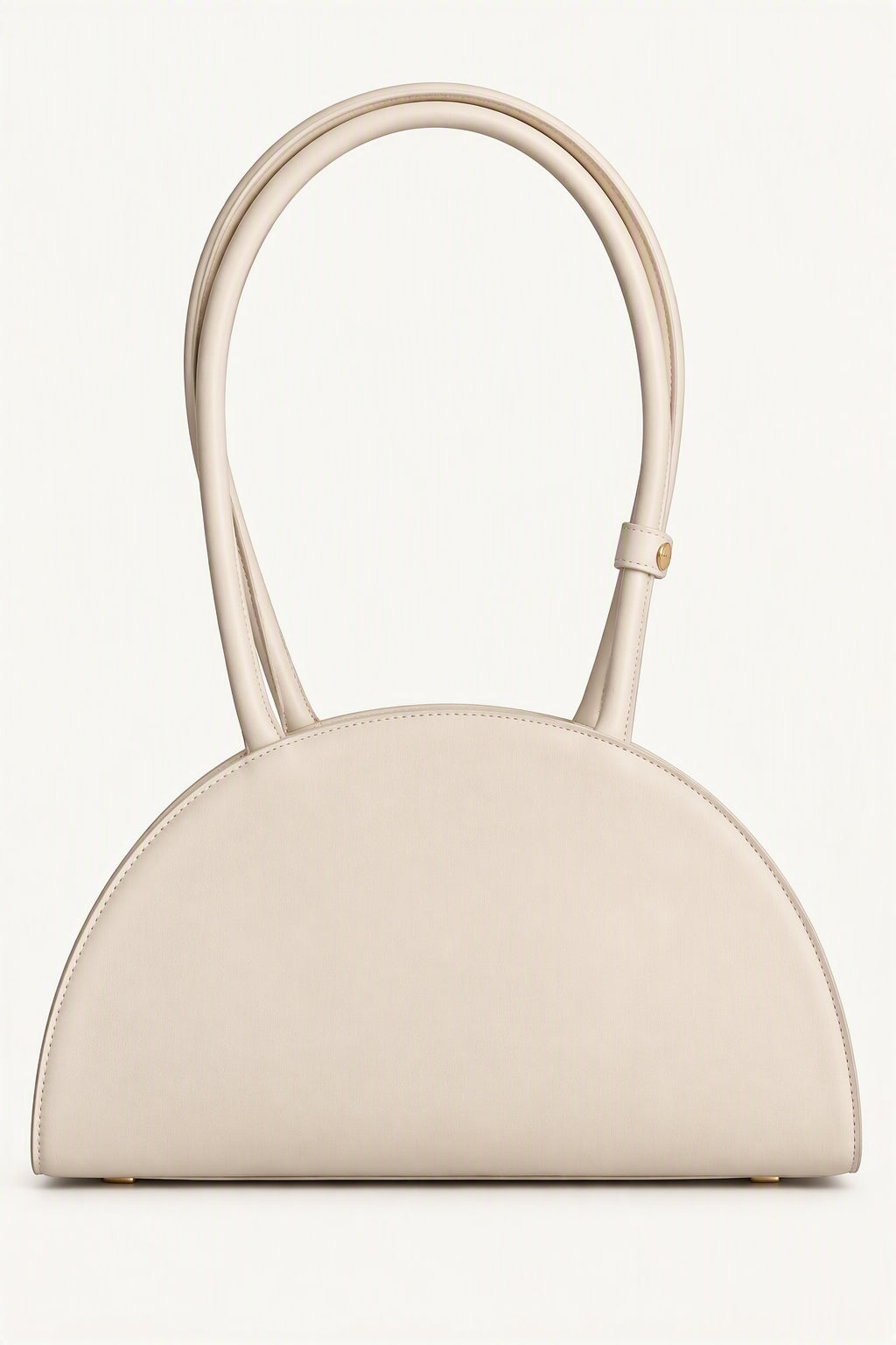 The Terra Latte - Cream Leather Shoulder Bag | ALTRILA
