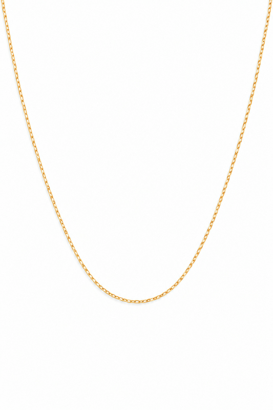 Gold Cable Chain Necklace | Water-Resistant 18K Gold | ALTRILA