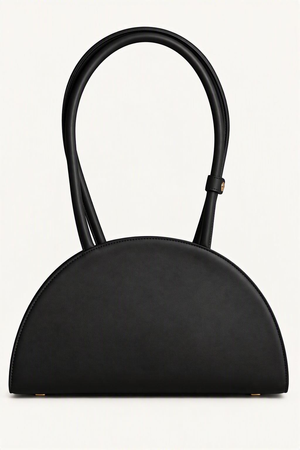 The Terra Black - Leather Shoulder Bag