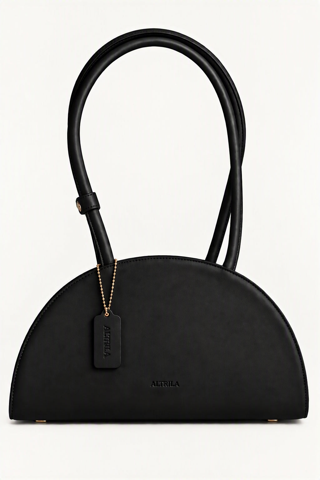 The Terra Black - Leather Shoulder Bag